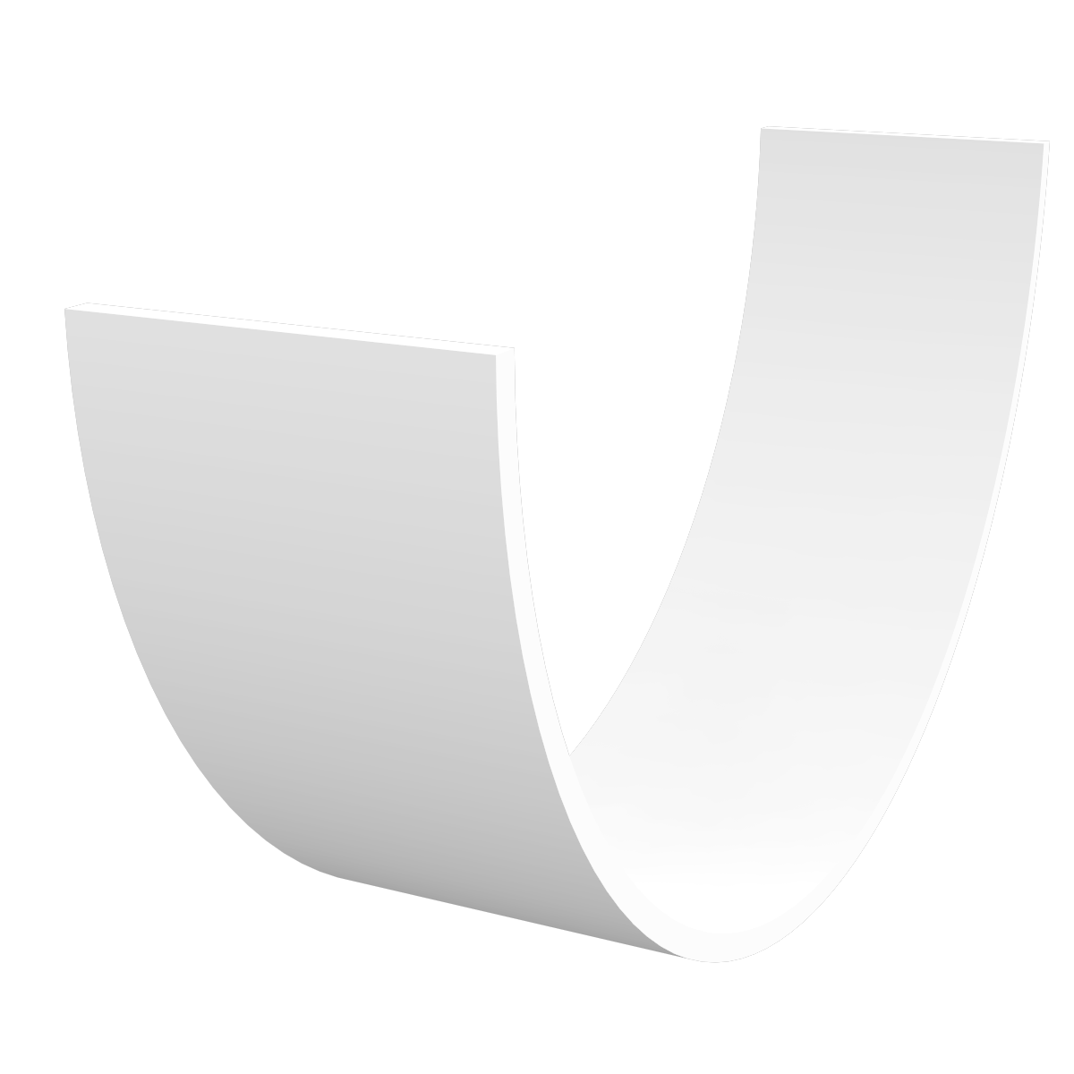 Freeflow Half Round White Guttering